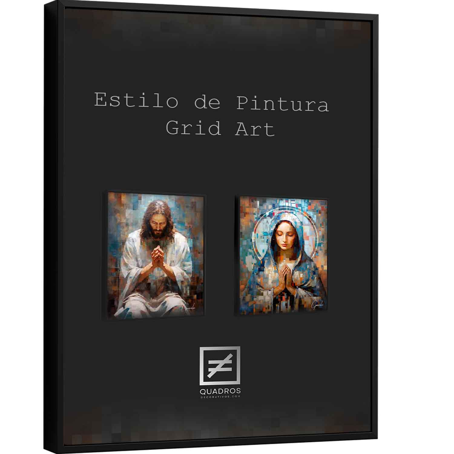 Masterpiece Grid Art – Sua Foto em Pintura Grid